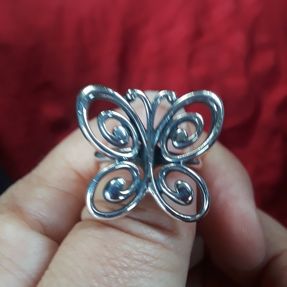 James Avery Jewelry - James Avery butterfly retired ring.